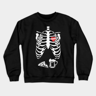 Rib cage with the heart inside Crewneck Sweatshirt